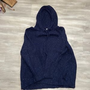oversized sweater with hood
